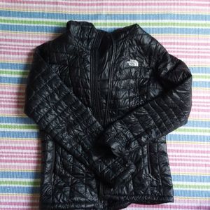 North face quilted jacket